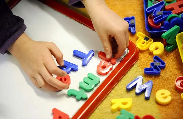 A child playing