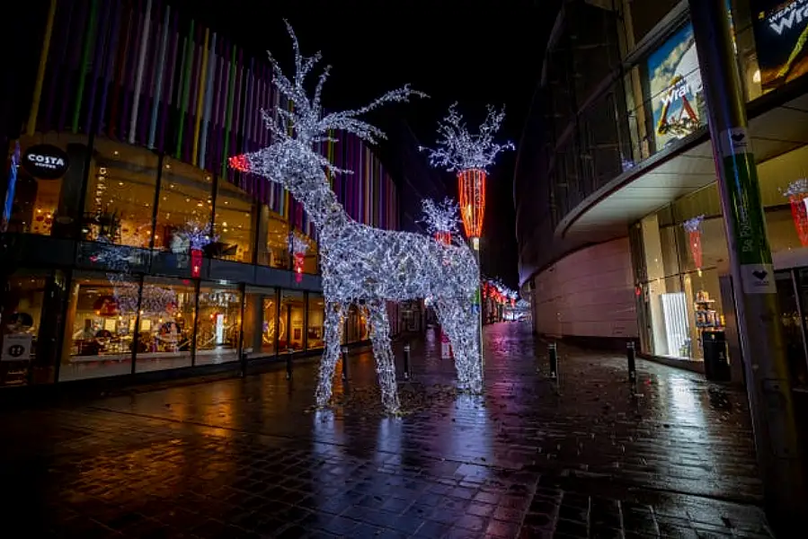 Liverpool Christmas lights