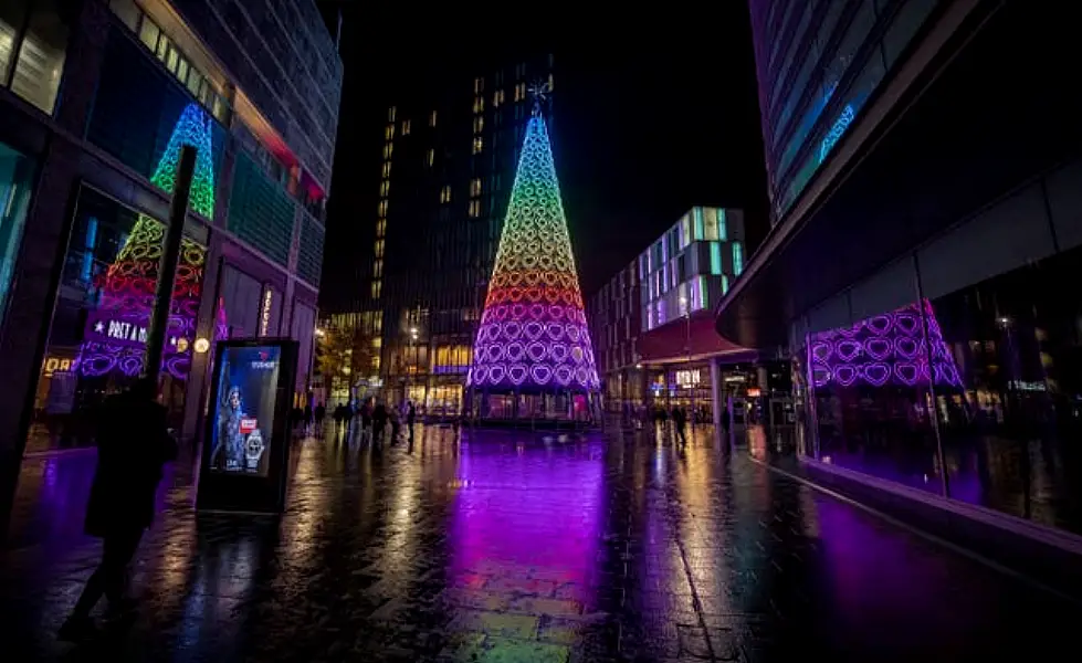 Liverpool Christmas lights