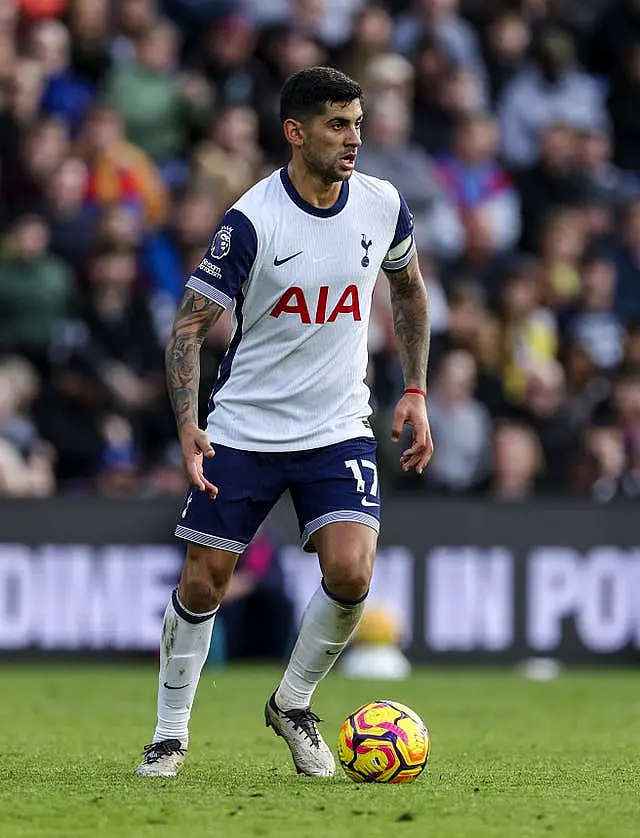 Cristian Romero could return for Tottenham against Ipswich