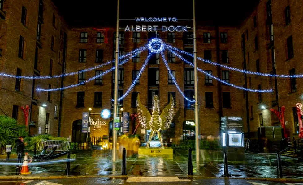 Liverpool Christmas lights