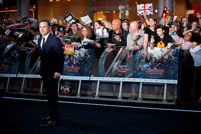 Marvel Avengers: The Age Of Ultron UK Film Premiere – London