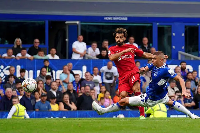 Mohamed Salah was denied in stoppage time 