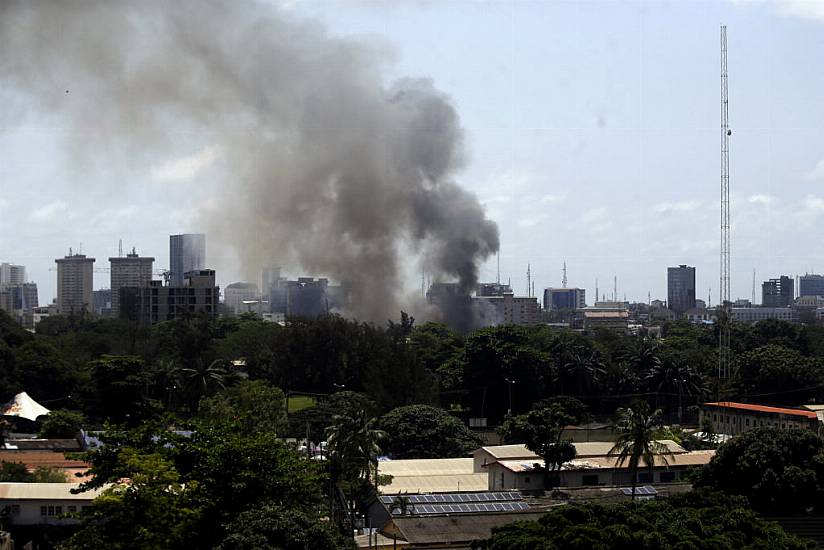 Smoke Rises From Nigerian Prison Amid Unrest After Anti-Police Protests