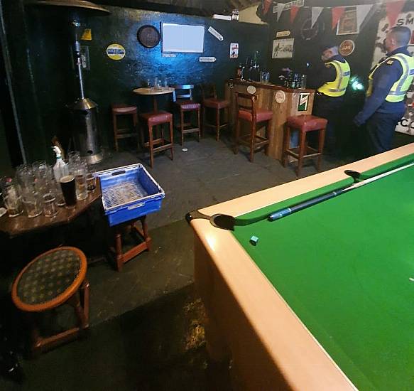 Gardaí Seize Beer, Spirits And Bar Equipment From Shebeen In Kildare