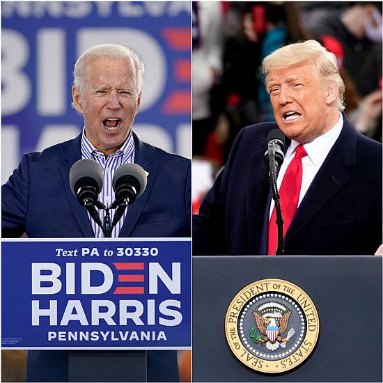 Donald Trump And Joe Biden Enter Final Full Week Of Campaigning