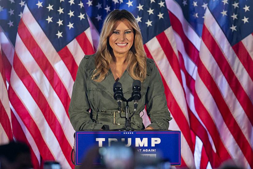 Melania Trump Criticises Biden And Democrats In First Solo Campaign Stop