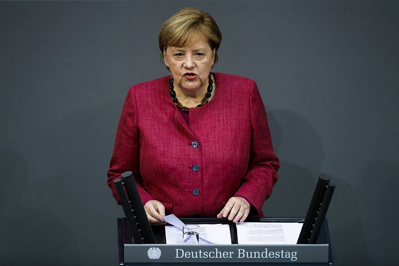 Car Crashes Into Gate Of Angela Merkel's Office