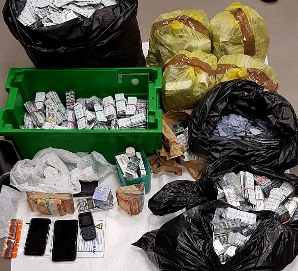 Man Arrested As Gardaí Seize €269K Worth Of Crack Cocaine And Diazepam Tablets