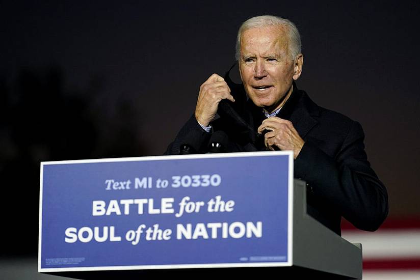 Joe Biden Focuses On Key State Of Pennsylvania On Last Sunday Of Campaign