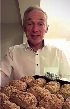 Richard Bruton Returns To Social Media Spotlight With Scone Tutorial