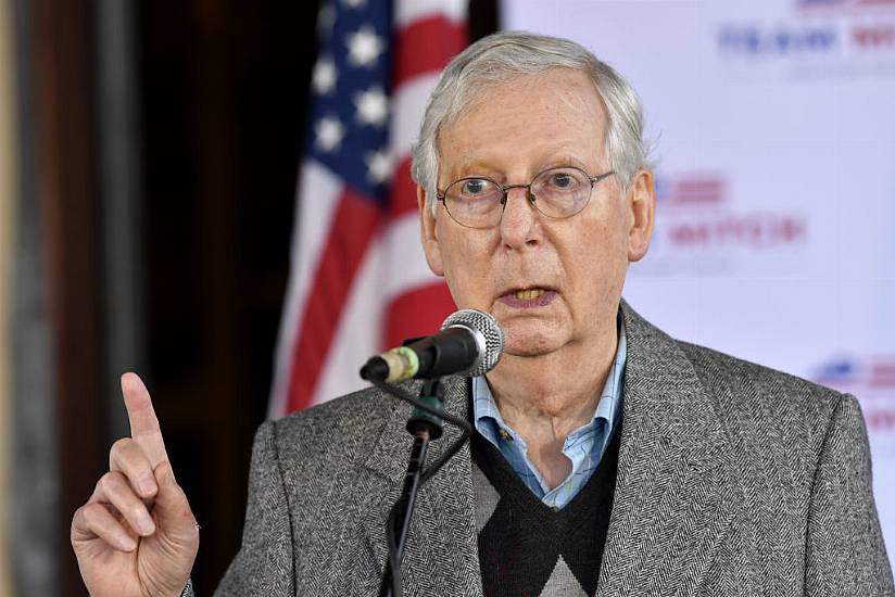 Mitch Mcconnell Wins Re-Election In Kentucky Amid Battle For Control Of Senate