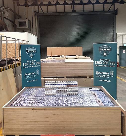 Almost €2.5M Worth Of Cigarettes Seized At Dublin Port