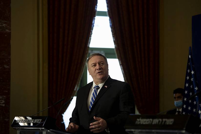 Pompeo Visits Israeli Settlement In First By Top Us Diplomat