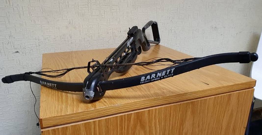 Gardaí Make Arrests And Seize Crossbow In Crime Gang Investigation