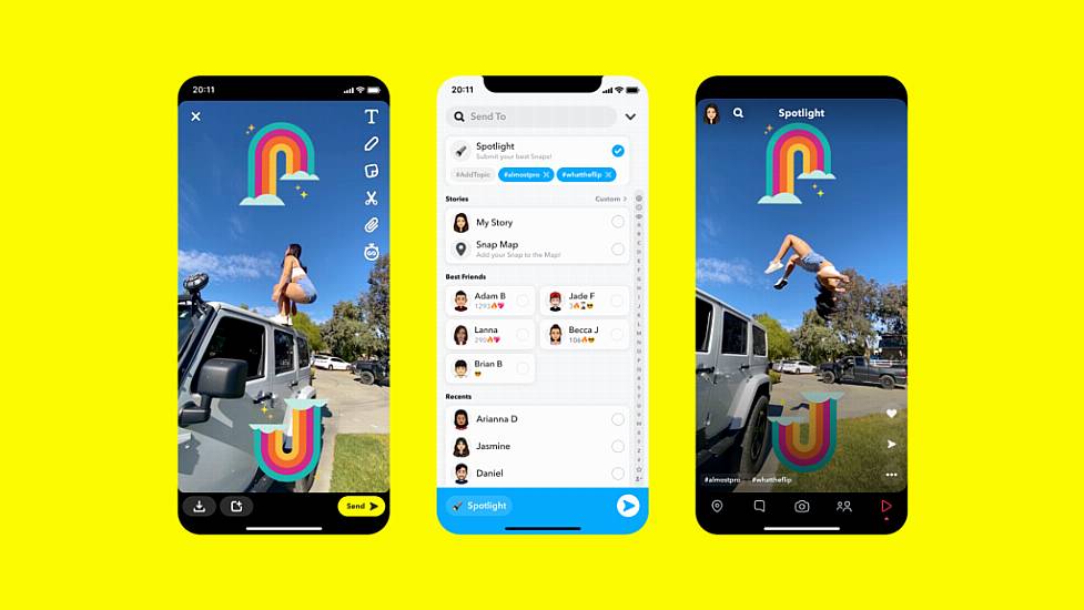 Snapchat Takes On Tiktok With New Spotlight Feature