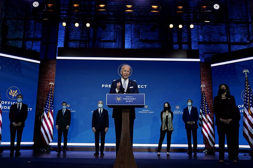 Biden Says His Team Will Show The Us Is Back On The World Stage