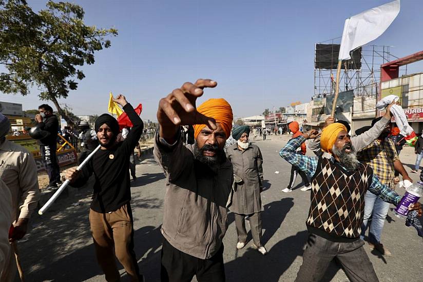 Indian Farmers Face Tear Gas And Batons As They Continue To Protest New Laws