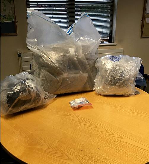 Two Men Arrested Over Cannabis Worth €140,000 In Dublin