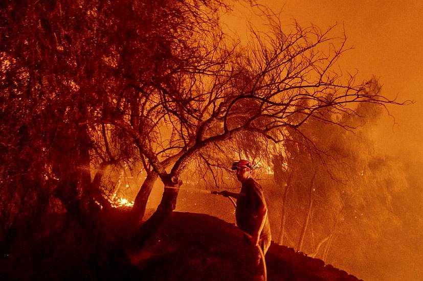 Powerful Winds Fuel Wildfires In California