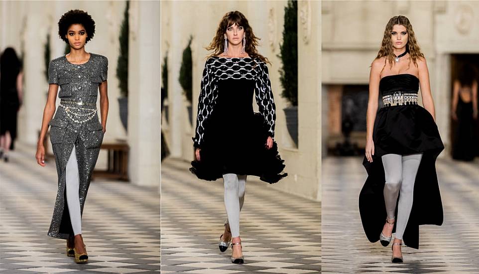 Chanel Throws It Back To The Noughties With Leggings Under Dresses