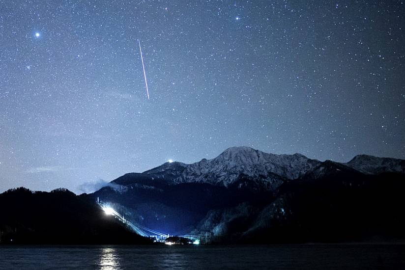 Shooting Stars Dazzle Night Skies As Geminid Meteor Shower Peaks