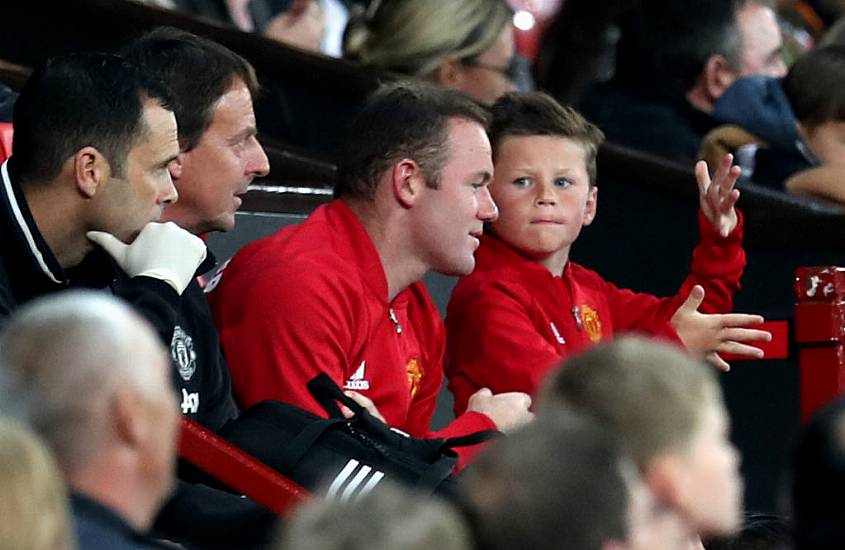 Wayne Rooney A ‘Proud Dad’ After Son Kai Signs For Manchester United