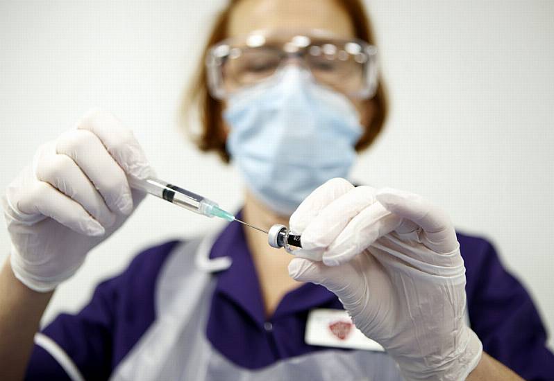 Covid-19 Vaccine Given To Staff Not Working On Hospital Frontline