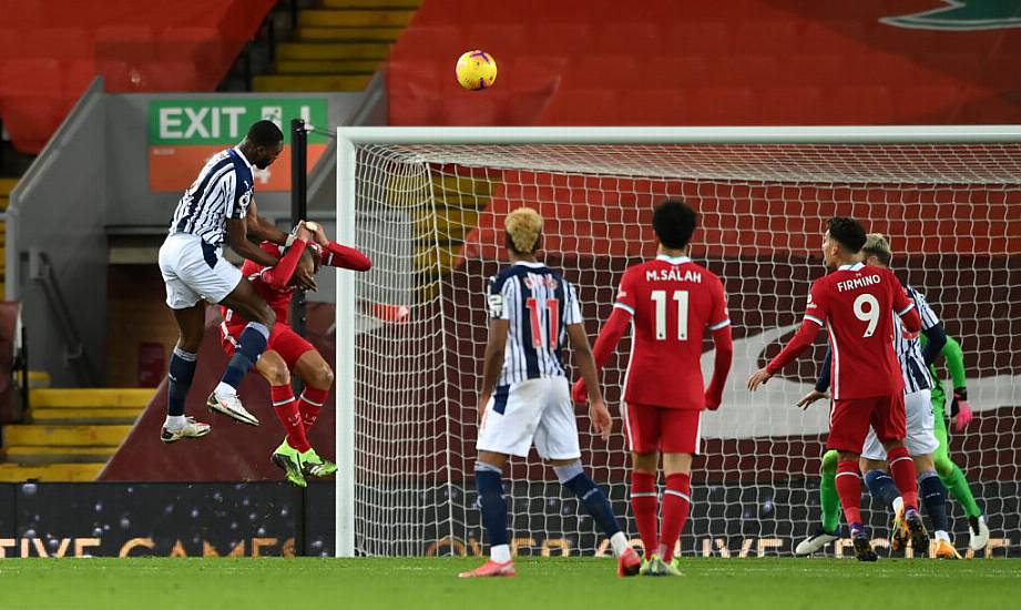 Semi Ajayi Strikes Late As Liverpool Are Held To A Draw By West Brom