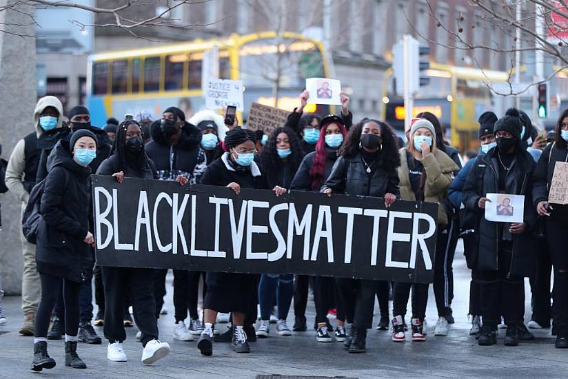 Dozens Protest In Dublin After Shooting Of George Nkencho