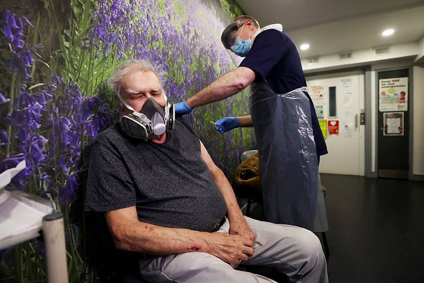 Northern Irish Man Relieved After Receiving Oxford Jab