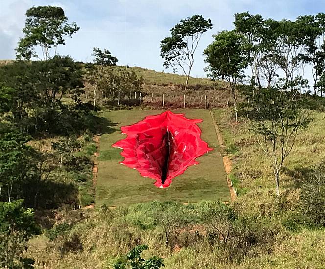 Giant Vagina Sculpture Fuels Culture Wars In Brazil