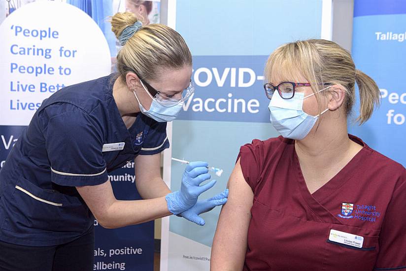 Roll-Out Of Covid Vaccine Begins For Staff At Tallaght University Hospital