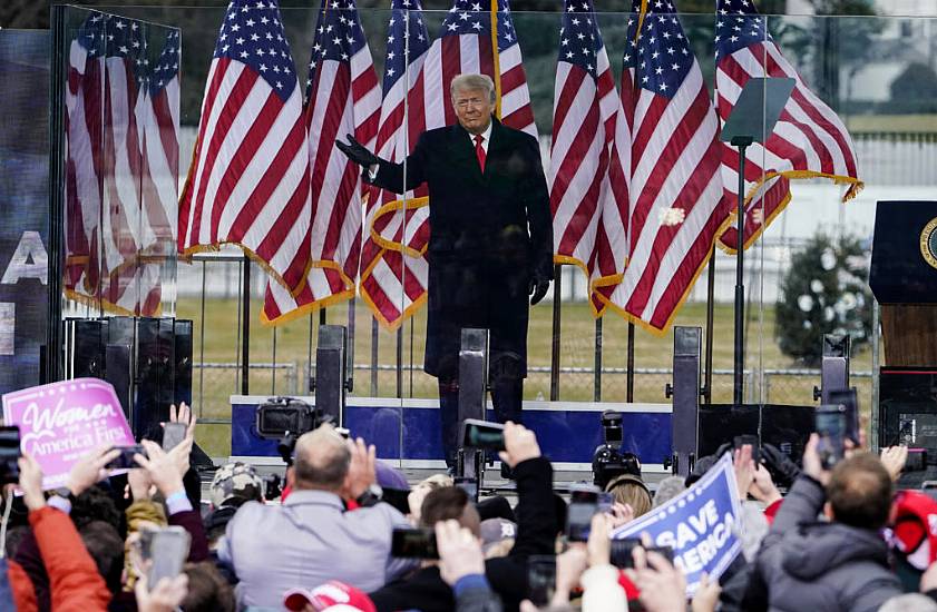 Trump Vows ‘We Will Never Concede’ At Washington Rally