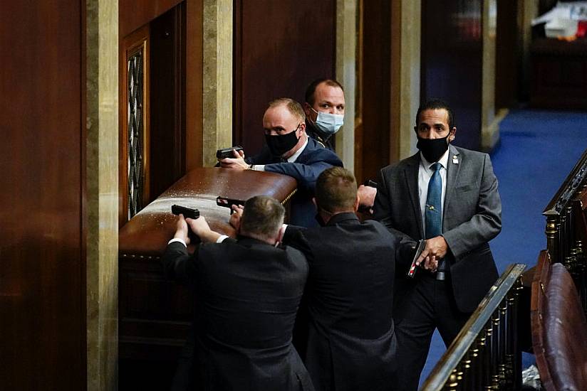 In Pictures: Shocking Scenes As Trump Supporters Storm Us Capitol