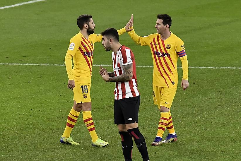 Lionel Messi Strikes Twice As Barcelona Beat Athletic Bilbao