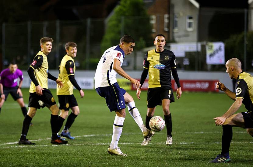 Tottenham Score Five To End Eighth-Tier Marine’s Fa Cup Run