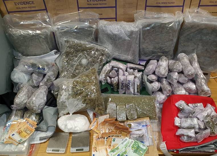 Two Men In Custody After Seizure Of Cannabis Worth €200,000 In Dublin