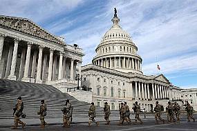 Washington's Inauguration Is Normally A Ball - Now It's A 'Ghost Town With Soldiers'