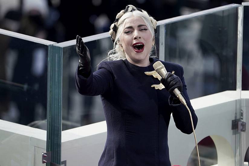 With Passion And Fashion, Lady Gaga Delivers Powerful Anthem At Inauguration