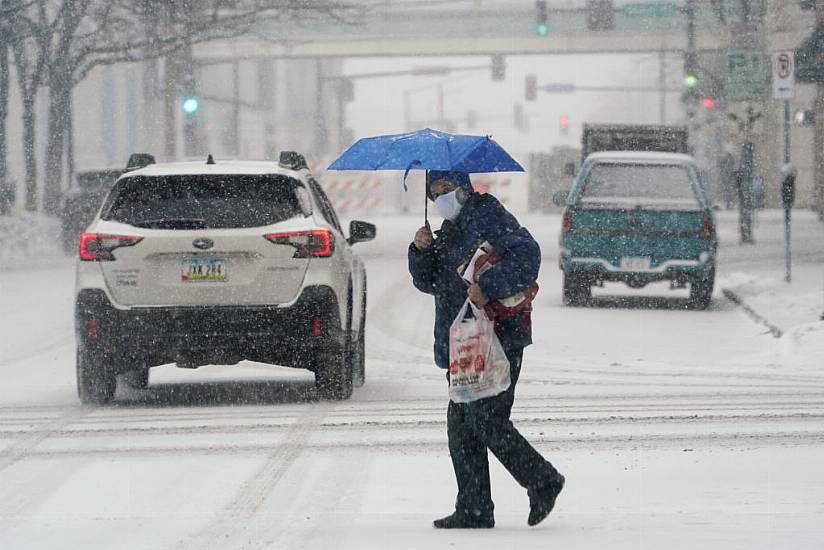 Icy Conditions As East Braces For Sleet And Snow