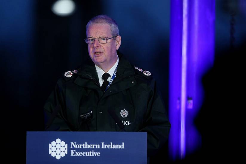 Step Back From The Brink Over Brexit Tensions - Ni Chief Constable