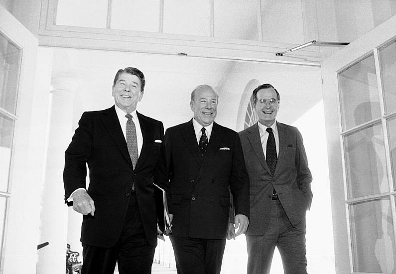 Reagan’s Long-Time Secretary Of State George Shultz Dies Aged 100