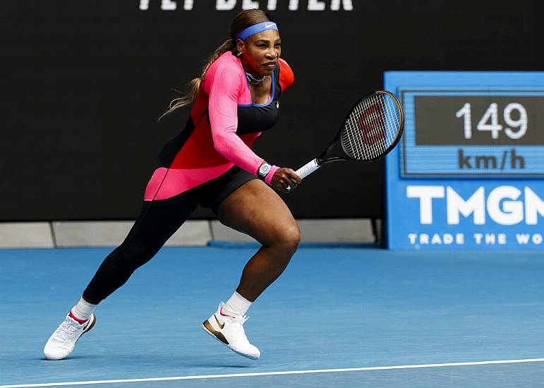 Serena Williams Storms The Australian Open In Amazing 80S-Inspired Catsuit