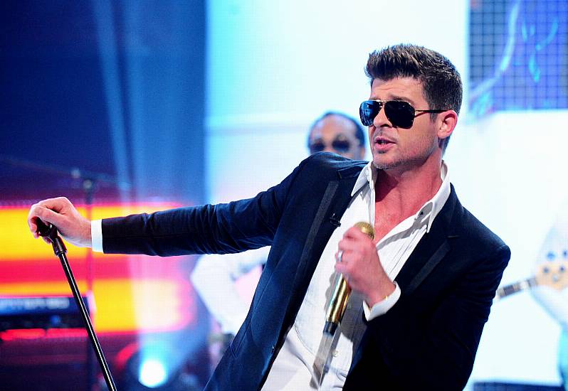 Robin Thicke Addresses Controversy Over 2013 Hit Blurred Lines