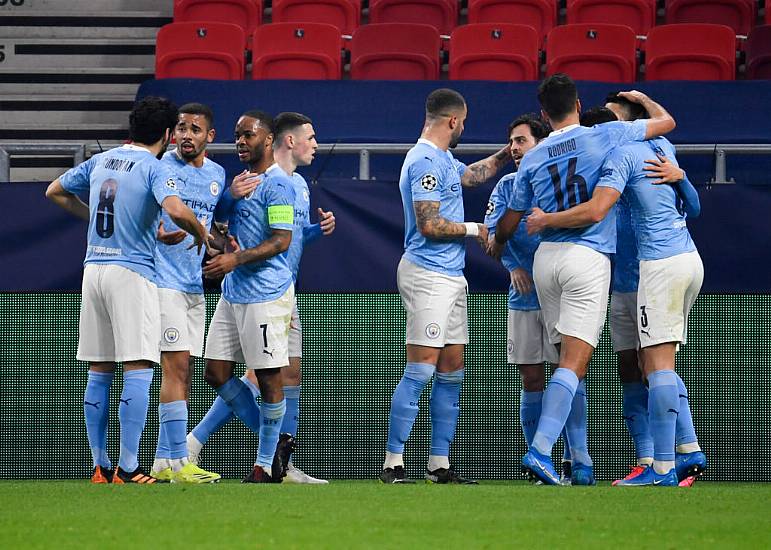 Manchester City Put One Foot In Champions League Quarter-Finals