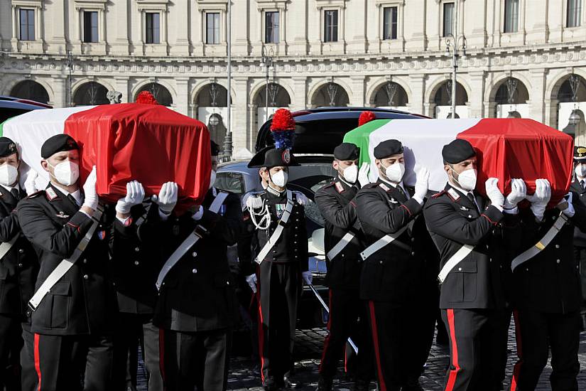 Italy Honours Ambassador And Bodyguard Killed In Un Convoy Attack In Dr Congo