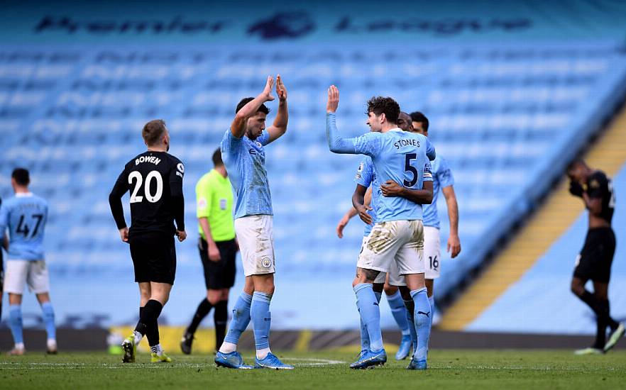 Manchester City Make It 20 Wins In A Row With Victory Over West Ham