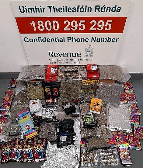 Revenue Seize Drugs Worth €140,000 In Dublin And Athlone