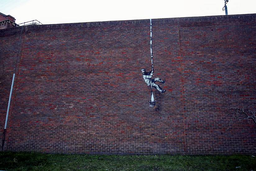 Artwork On Former Prison Confirmed As Banksy